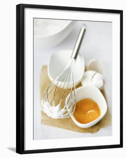 Baking Ingredients (Egg Yolk and Beaten Egg White)-Ira Leoni-Framed Photographic Print