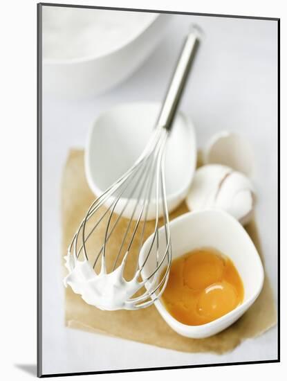 Baking Ingredients (Egg Yolk and Beaten Egg White)-Ira Leoni-Mounted Photographic Print
