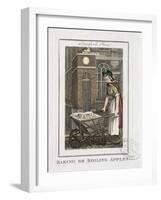 Baking or Boiling Apples, Cries of London, 1804-William Marshall Craig-Framed Giclee Print