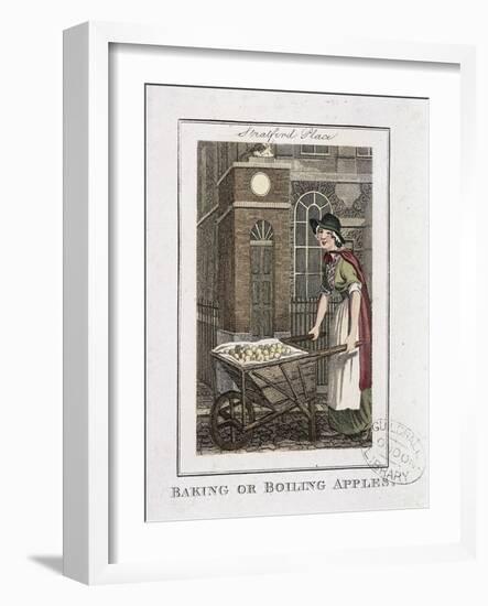 Baking or Boiling Apples, Cries of London, 1804-William Marshall Craig-Framed Giclee Print