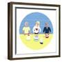 Baking Party-Claire Huntley-Framed Giclee Print