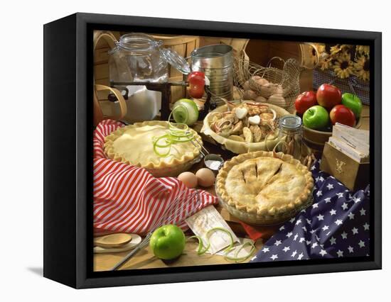 Baking pies-Gaetano-Framed Stretched Canvas