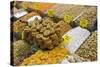 Baklava and Dried Fruit and Nuts for Sale, Spice Bazaar, Istanbul, Turkey, Western Asia-Martin Child-Stretched Canvas