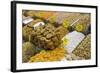 Baklava and Dried Fruit and Nuts for Sale, Spice Bazaar, Istanbul, Turkey, Western Asia-Martin Child-Framed Photographic Print