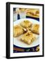 Baklava, Filo Pastry with Honey and Pistachios, Greece, Europe-Nico Tondini-Framed Photographic Print