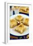 Baklava, Filo Pastry with Honey and Pistachios, Greece, Europe-Nico Tondini-Framed Photographic Print