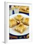 Baklava, Filo Pastry with Honey and Pistachios, Greece, Europe-Nico Tondini-Framed Photographic Print