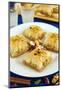 Baklava, Filo Pastry with Honey and Pistachios, Greece, Europe-Nico Tondini-Mounted Photographic Print