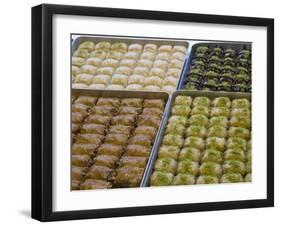 Baklava for Sale, Istanbul, Turkey, Europe-Martin Child-Framed Photographic Print