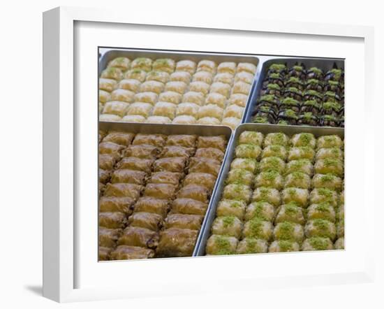 Baklava for Sale, Istanbul, Turkey, Europe-Martin Child-Framed Photographic Print