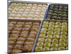 Baklava for Sale, Istanbul, Turkey, Europe-Martin Child-Mounted Photographic Print