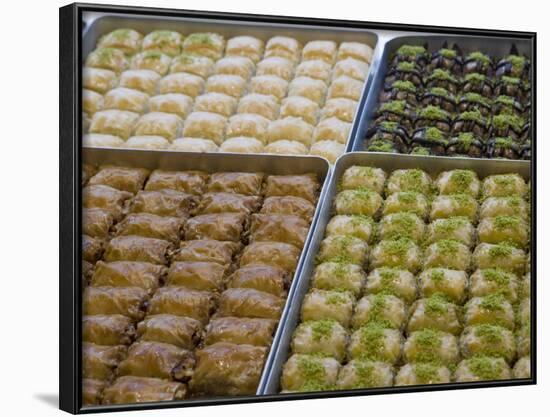 Baklava for Sale, Istanbul, Turkey, Europe-Martin Child-Framed Photographic Print