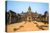 Bakong Prasat Temple in Angkor Wat Complex, Siem Reap, Cambodia-mazzzur-Stretched Canvas