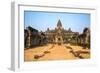 Bakong Prasat Temple in Angkor Wat Complex, Siem Reap, Cambodia-mazzzur-Framed Photographic Print