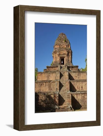 Baksei Chamkrong Temple, Angkor World Heritage Site, Siem Reap, Cambodia-David Wall-Framed Photographic Print