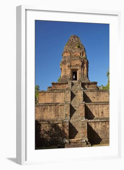 Baksei Chamkrong Temple, Angkor World Heritage Site, Siem Reap, Cambodia-David Wall-Framed Photographic Print