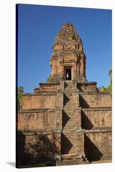 Baksei Chamkrong Temple, Angkor World Heritage Site, Siem Reap, Cambodia-David Wall-Stretched Canvas