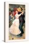 Bal a Bougival-Pierre-Auguste Renoir-Stretched Canvas