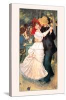 Bal a Bougival-Pierre-Auguste Renoir-Stretched Canvas