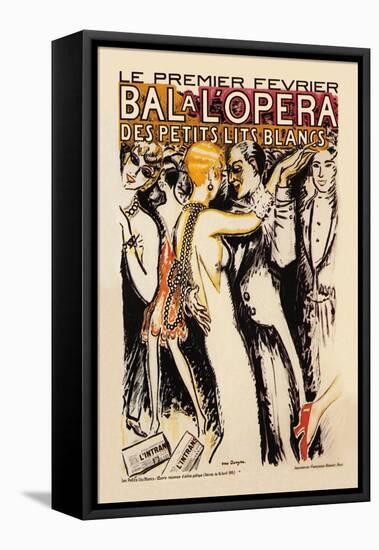 Bal a l'Opera-null-Framed Stretched Canvas