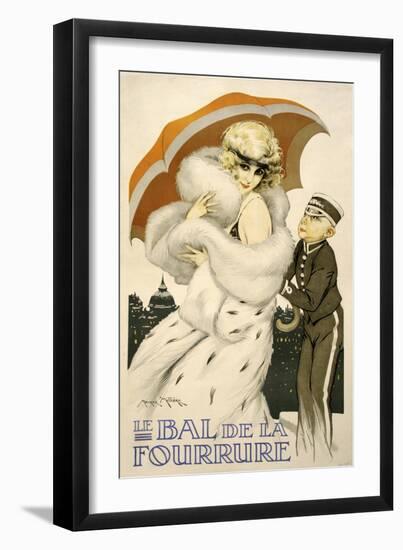 Bal De La Fourrure-null-Framed Giclee Print