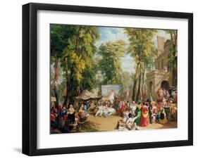 Bal De La Ville De Paris-William Parrott-Framed Giclee Print