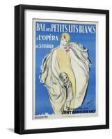 Bal Des Petits Lits Blancs Dance Ball Poster-Maurice Vertes-Framed Giclee Print