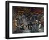 Bal du 14 juillet-Théophile Alexandre Steinlen-Framed Giclee Print