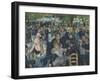 Bal du Moulin de la Galette, Montmartre-Pierre-Auguste Renoir-Framed Giclee Print