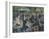 Bal du Moulin de la Galette, Montmartre-Pierre-Auguste Renoir-Framed Giclee Print