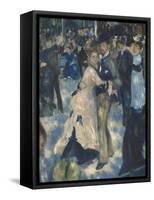 Bal du Moulin de la Galette, Montmartre-Pierre-Auguste Renoir-Framed Stretched Canvas