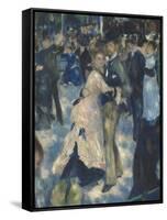 Bal du Moulin de la Galette, Montmartre-Pierre-Auguste Renoir-Framed Stretched Canvas