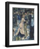 Bal du Moulin de la Galette, Montmartre-Pierre-Auguste Renoir-Framed Premium Giclee Print