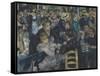 Bal du Moulin de la Galette, Montmartre-Pierre-Auguste Renoir-Framed Stretched Canvas