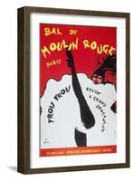 Bal Du Moulin Rouge Paris; Frou Frou - Revue a Grand Spectacle-null-Framed Giclee Print