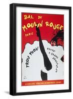 Bal Du Moulin Rouge Paris; Frou Frou - Revue a Grand Spectacle-null-Framed Giclee Print