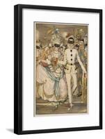 Bal Masque, 1918-Konstantin Andreevic Somov-Framed Giclee Print