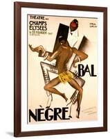 Bal Negre-Paul Colin-Framed Art Print