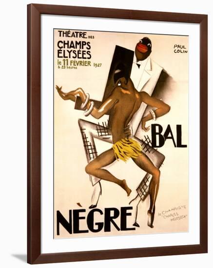 Bal Negre-Paul Colin-Framed Art Print