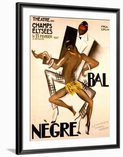 Bal Negre-Paul Colin-Framed Art Print