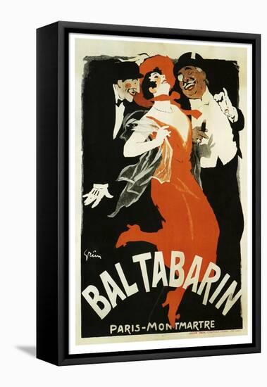 Bal Tabarin 1904-null-Framed Stretched Canvas