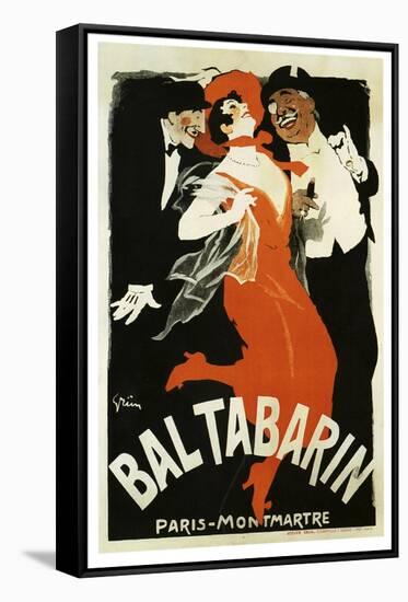 Bal Tabarin 1904-null-Framed Stretched Canvas