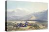Bala Hissar and City of Kabul with the British Cantonments from the Ba Maroo Hill-James Rattray-Stretched Canvas