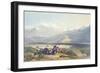 Bala Hissar and City of Kabul with the British Cantonments from the Ba Maroo Hill-James Rattray-Framed Giclee Print