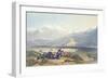Bala Hissar and City of Kabul with the British Cantonments from the Ba Maroo Hill-James Rattray-Framed Giclee Print