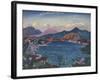 Bala Lake, C.1911-James Dickson Innes-Framed Giclee Print