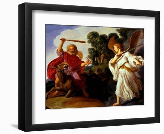 Balaam and His Ass, C.1620-Pieter Lastman-Framed Giclee Print