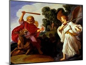 Balaam and His Ass, C.1620-Pieter Lastman-Mounted Giclee Print