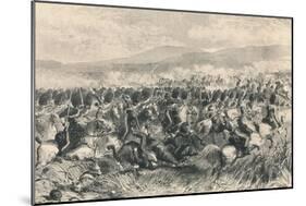 Balaclava, 25th October 1854. the Charge of the Scots Greys, 1884-null-Mounted Giclee Print