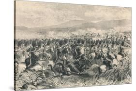 Balaclava, 25th October 1854. the Charge of the Scots Greys, 1884-null-Stretched Canvas
